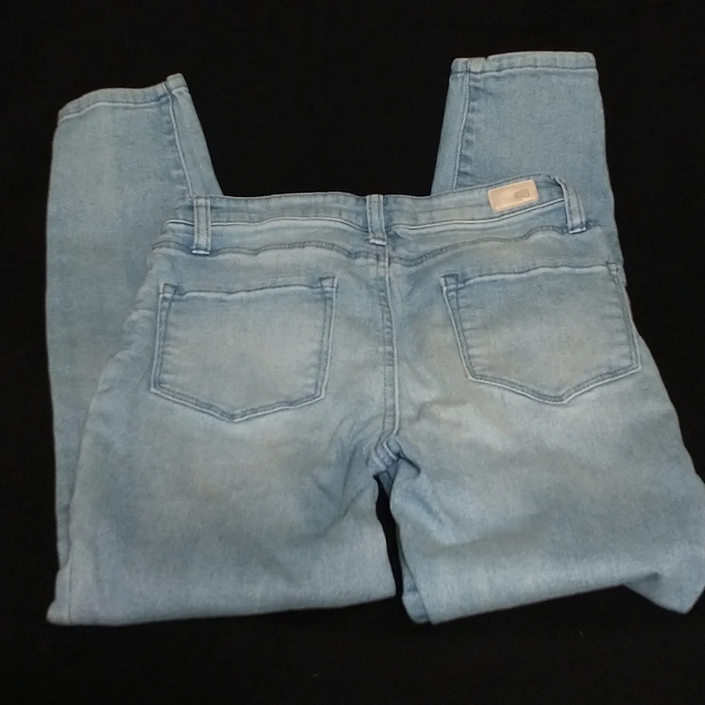 JEANS - RSQ Girls Jeans (2) pairs light & dark Mid-Rise… - Picture 5 of 7